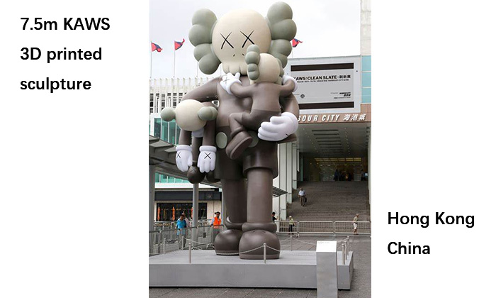 3D-печатная скульптура KAWS