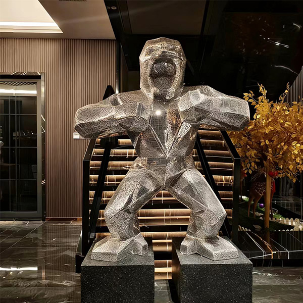 Gorilla sculpture
