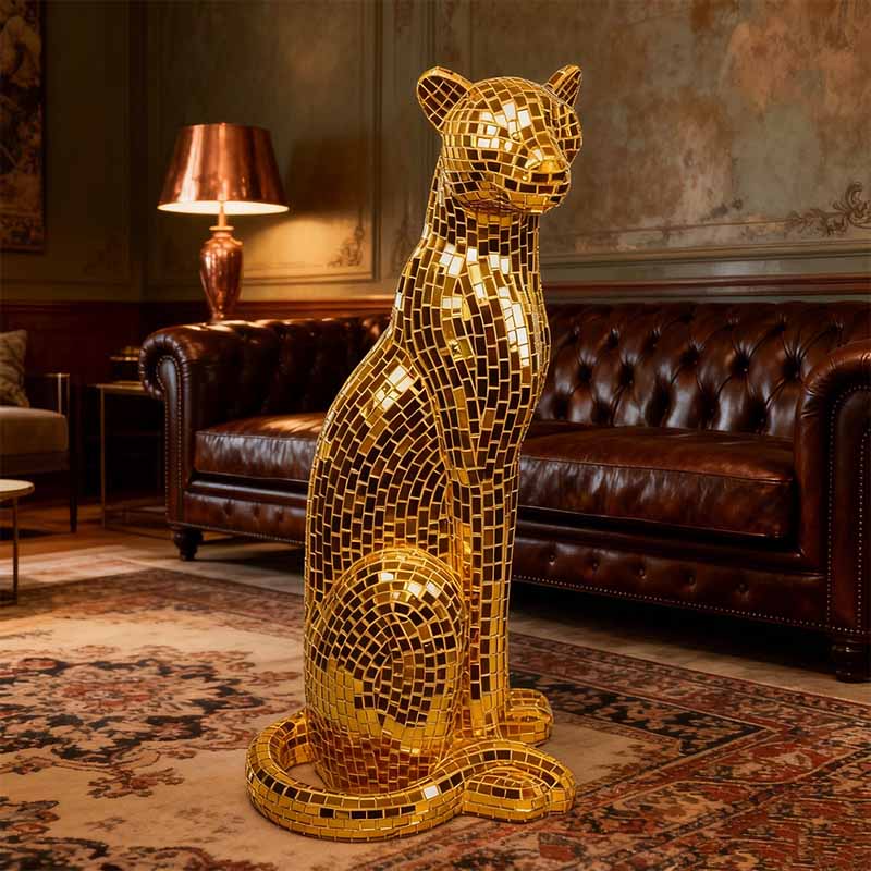Leopard Sculpture